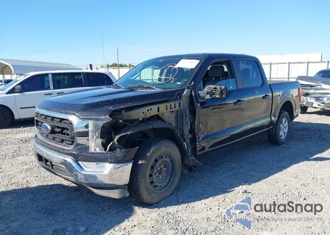 2021 Ford F-150 Xlt из США, поврежденный, VIN 1FTEW1C85MKD57356